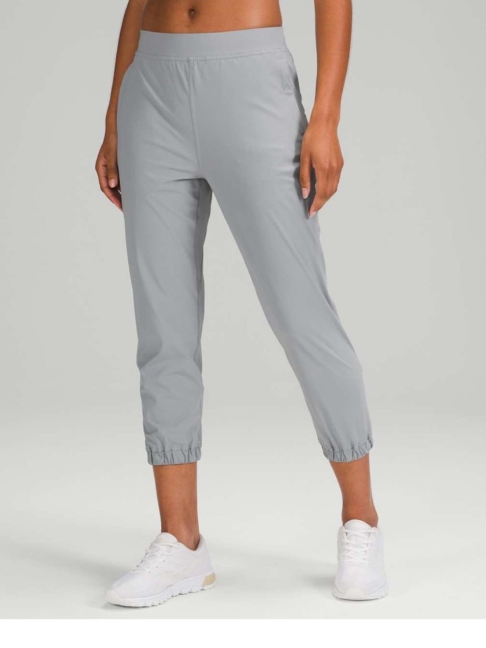 Lululemon Adapted State Jogger Cropped Size 4 Rhino Grey